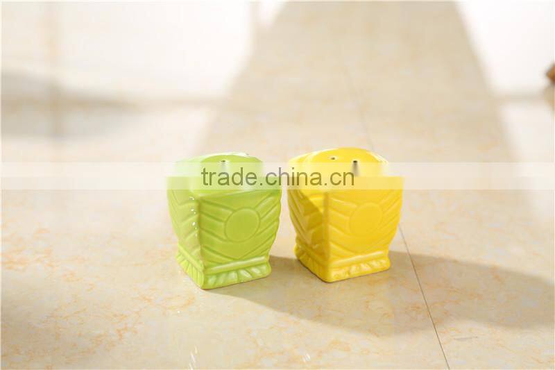 colorful kitchen ceramic canister set
