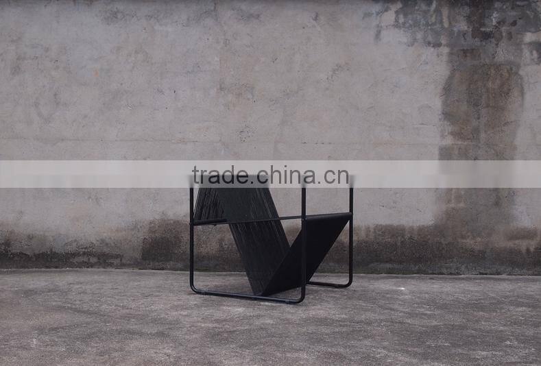 2015 new modern tubular furniture metal frame leisure chair