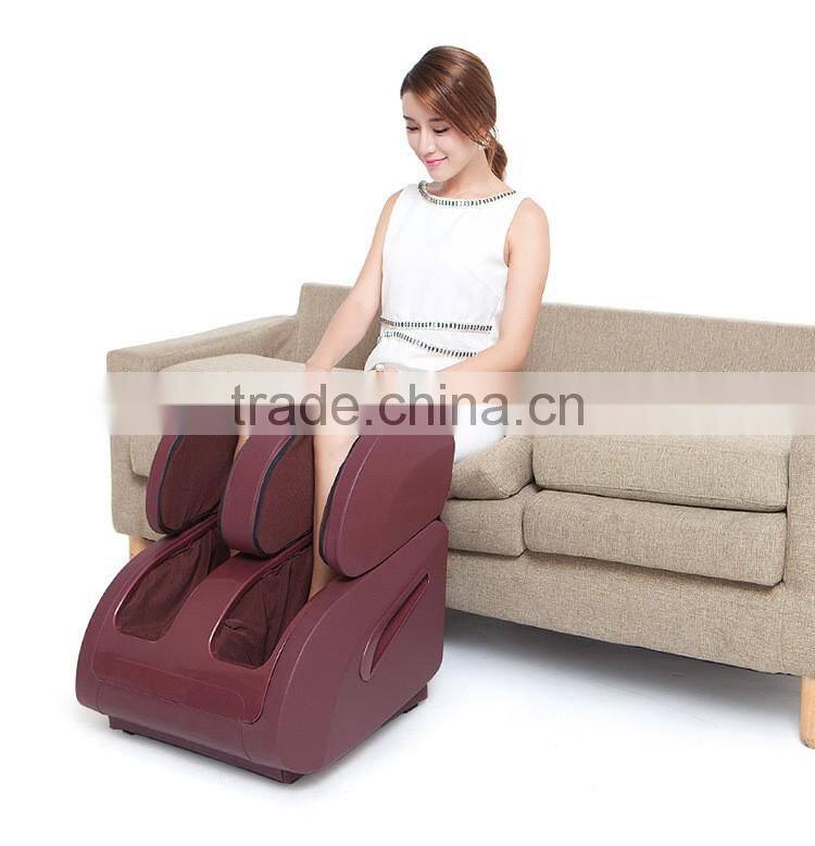 3D air knead Leg & Foot Massager with Heat and Rollers