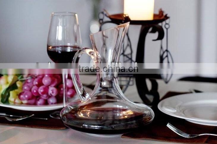 empty clear glass decanter bottles, Hot Selling Glass Decanter