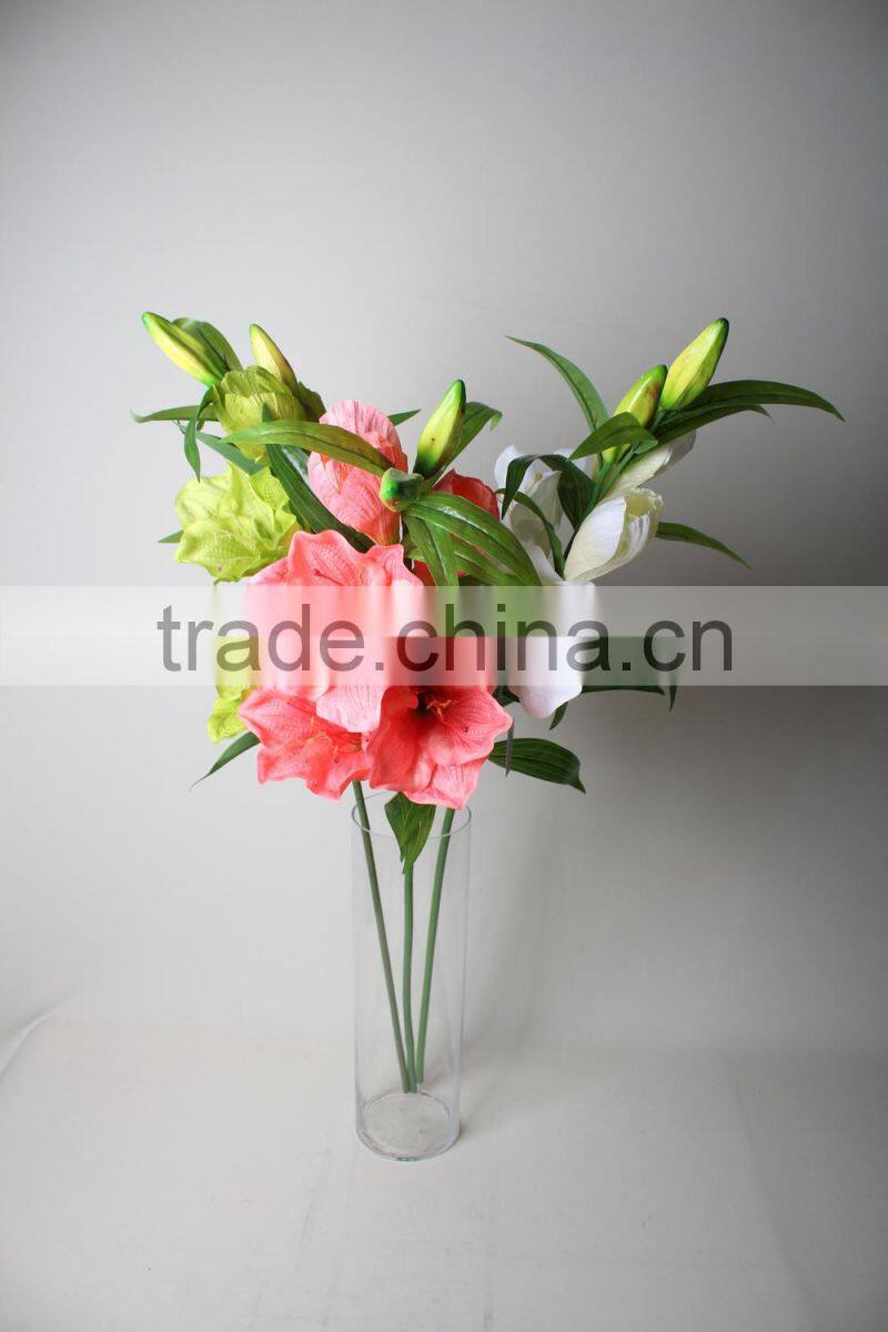 Natural Vallota speciosa fabric Vallota speciosa decorative Vallota speciosa artificial flower for wholesale