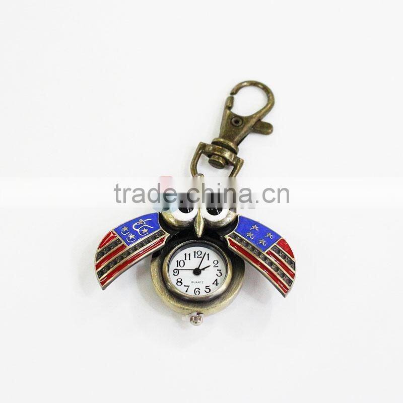 Popular Pocket Clock Owl Ornaments