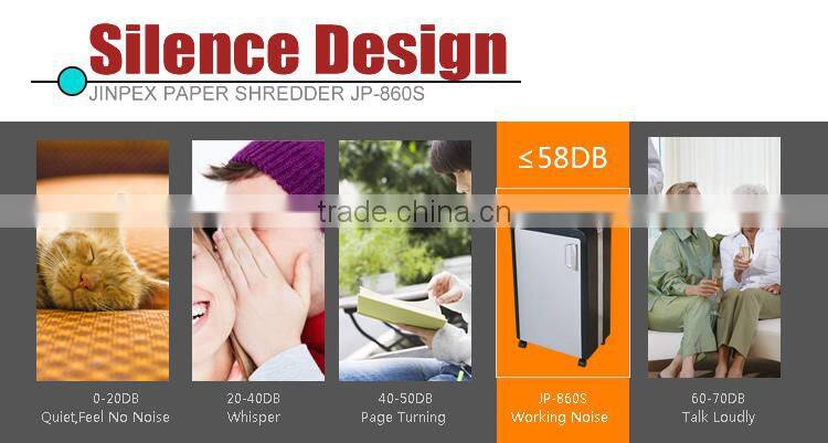 heavy duty paper shredder shred credit/CD/clip/staples strip cut 28 sheets