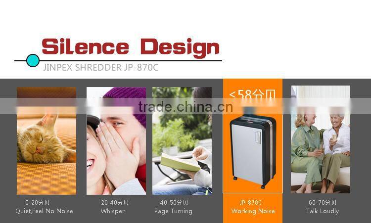 JP-8620M Middle Medium office paper shredder /Micro cut/2*10mm/GS/CE