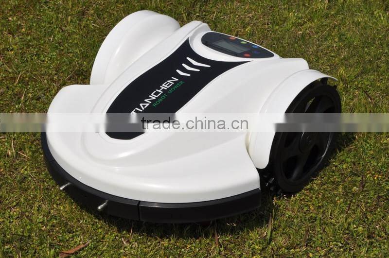 CE ROHS approved robotic mower working capacity up to 1500sqm