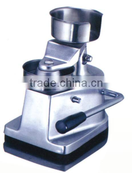 BR308 manual aluminum buger press / hot sell burger maker