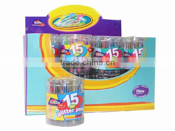 45 COLORS GEL PEN WITH GOOD QUALITY IN BARREL