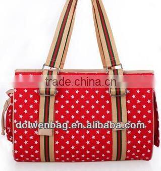 2014 customized cut dog carrier bag