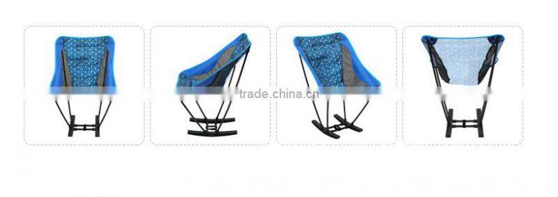2016 New Outdoor Folding Rocking Chair Portable Super Light Moon Chair Recreational Chair Comfortable Rocking-Chair
