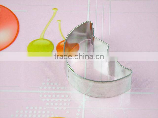 plastic Christmas Cookie Cutter/6pcs eco-friendly color cookie cutter