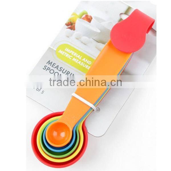 MS-5821 5-Piece plastic measuring spoon
