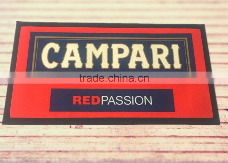 custom soft bar mat club soft rubber beer mat bar spill mat