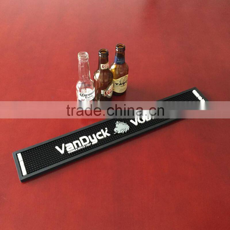 custom soft pvc bar mat club soft rubber beer mat bar spill mat