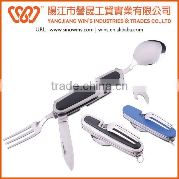 Camping Tool Stainless steel Camping Spoon Fork Knife