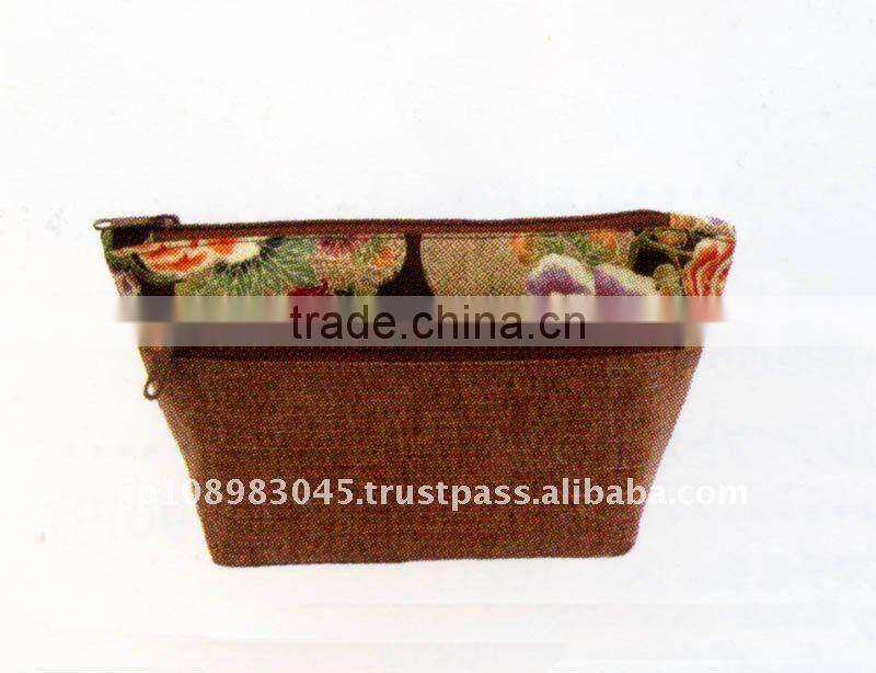 Persimmon dyed Bag made in Japan