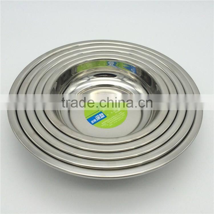 Eco-friendly Bulk Round Deep Catering Dish Dinner Plates