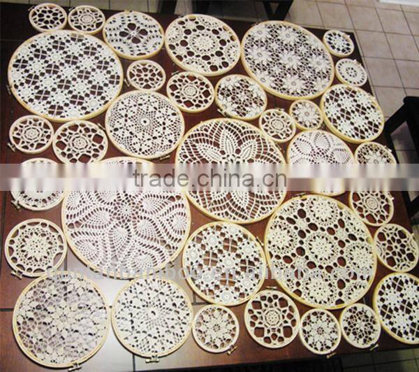 3''-12'' German Hand Or Machine Embroidery Hoop Bamboo