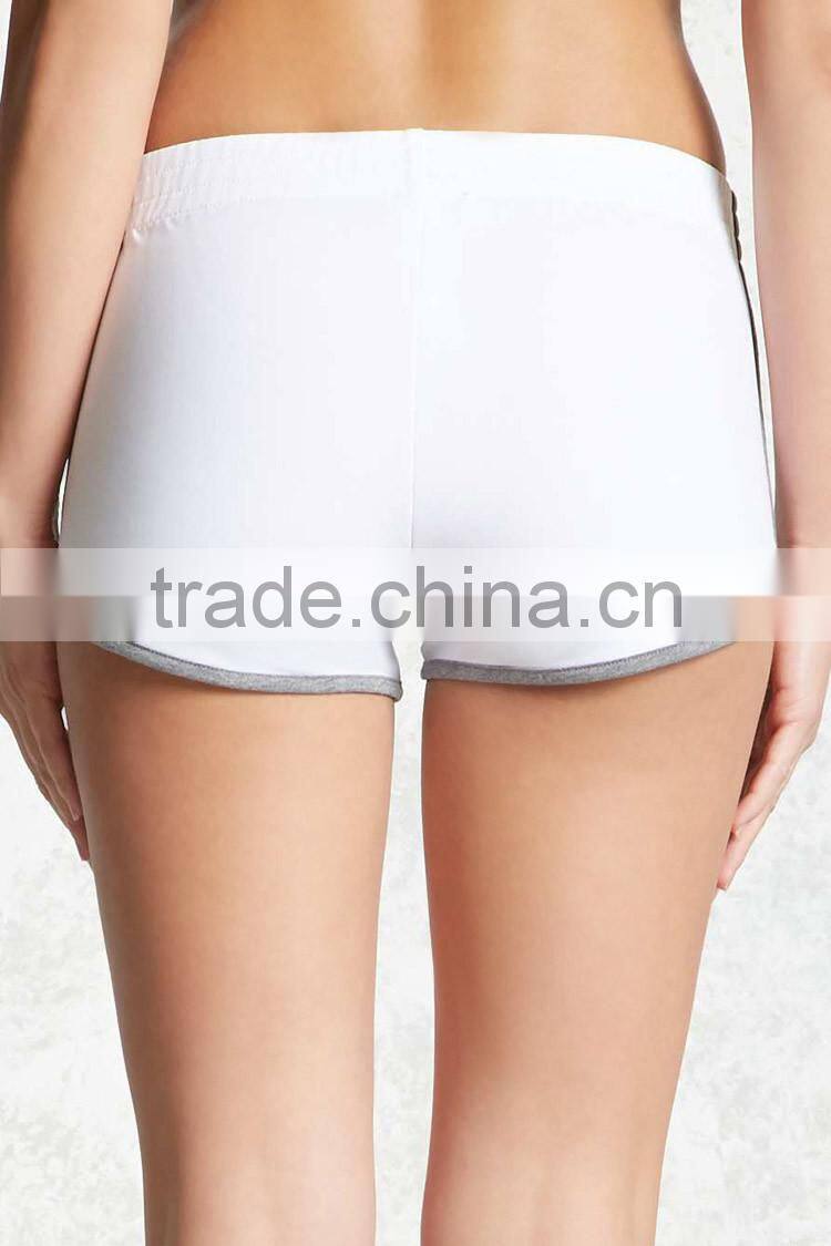 Women Mens Sweat Shorts Smocked Waist Heathered Knit Piping Active Dolphin Custom Shorts Hot Girls In Spandex Shorts Pics