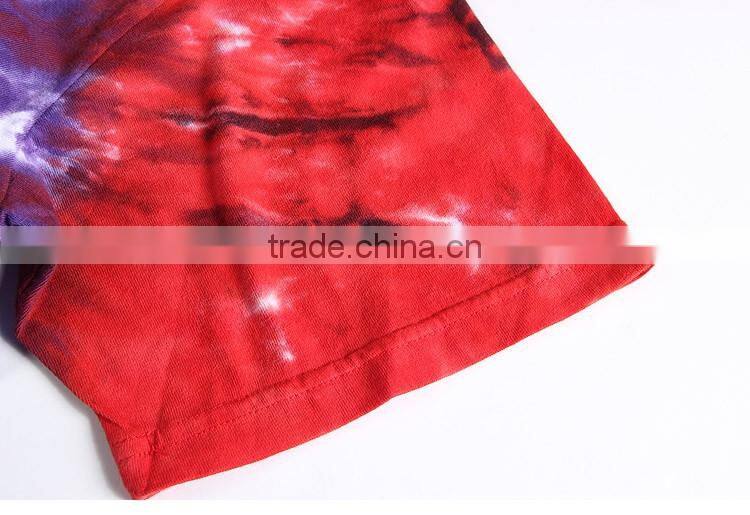 Men Tie Dye T-shirt , fashion colorful tie dye tees ,good cotton t shirts