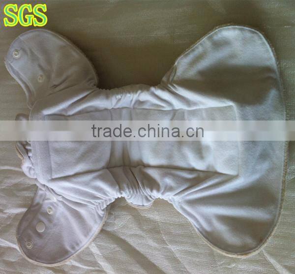 bamboo or organic cotton reusable minky cloth baby diaper