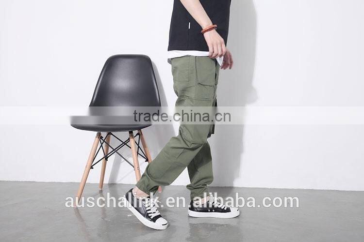 2017 popular outfit ladies stylish wholesale cargo pants customized