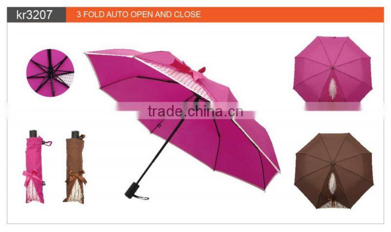 Cheap New Design Automatic Lady China Umbrella For Outdoor