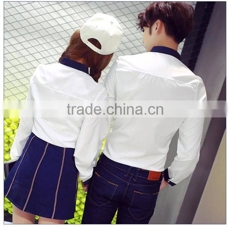 Korean High School Uniform White Shirt