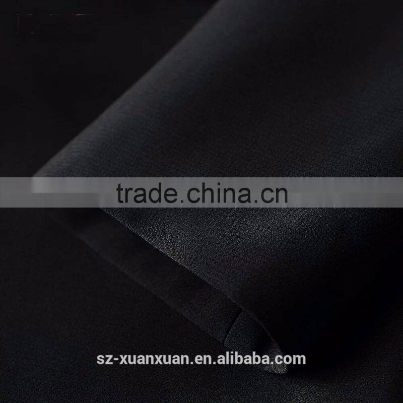 2016 custom high quality fashionable winner black women's long coat