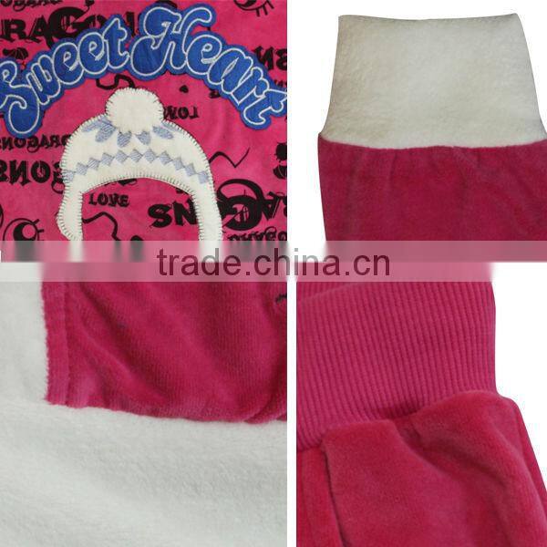 best selling cute winter velour women minion pajamas