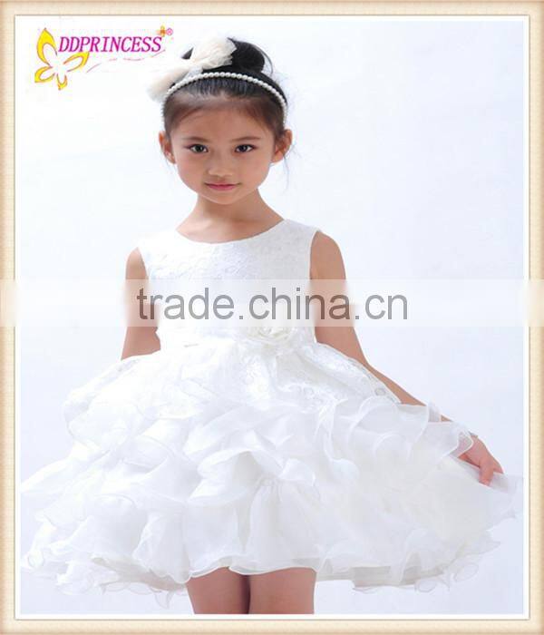 summer girl dress cotton baby girl princesss wear flower children clothes,girl dress for wedding