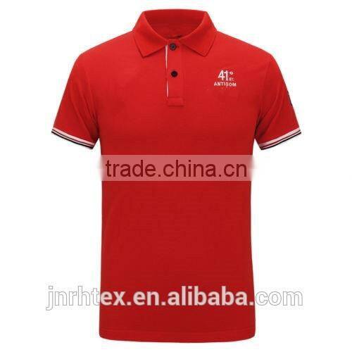 Ladies women 100% cotton soft customized printed logo polo shirts