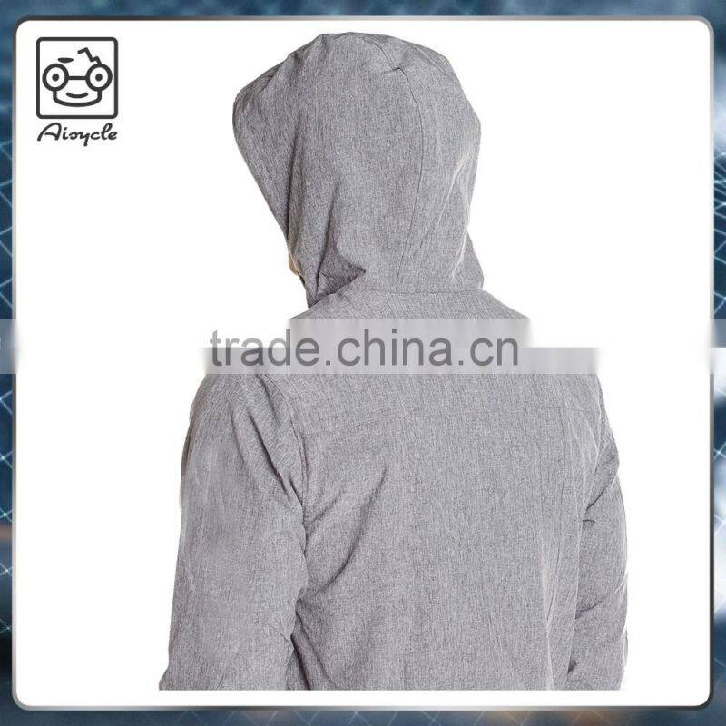 Heather grey urban mans windproof road cycling jacket new in