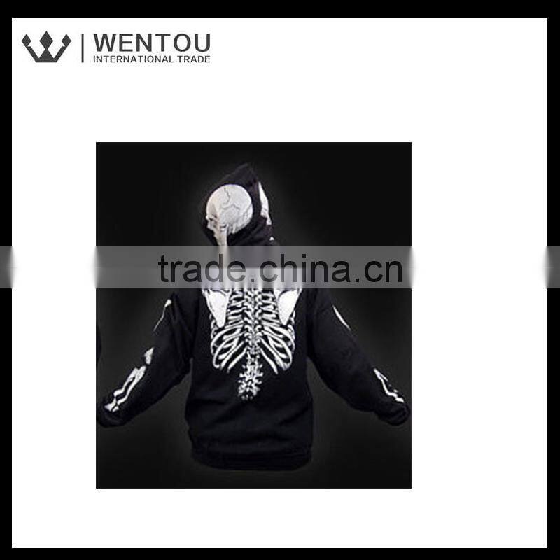 New design halloween christmas Skull Pullover Hoodie