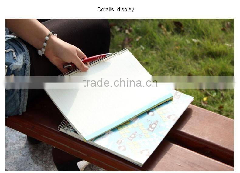B5 cheap student notebook customizable wire-o binding notebook for gift/promotional item