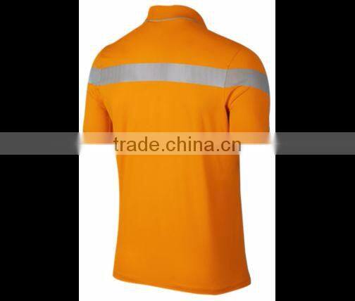 2016 Custom Dry Fit Design Color Combination Short Sleeve Polo T shirt Men's