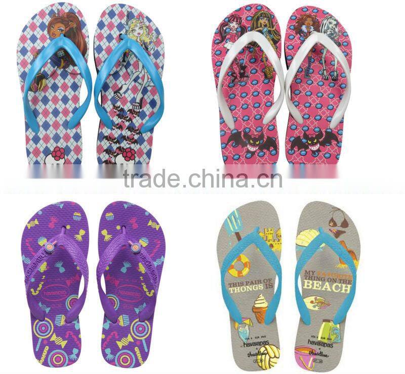 custom ladies beach flip flops