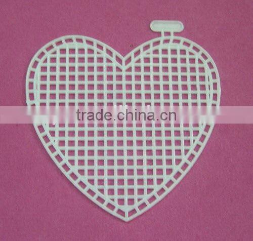 DIY material cross stitch Plastic canvas sheets and shapes /hearts,star,round,Hexagon