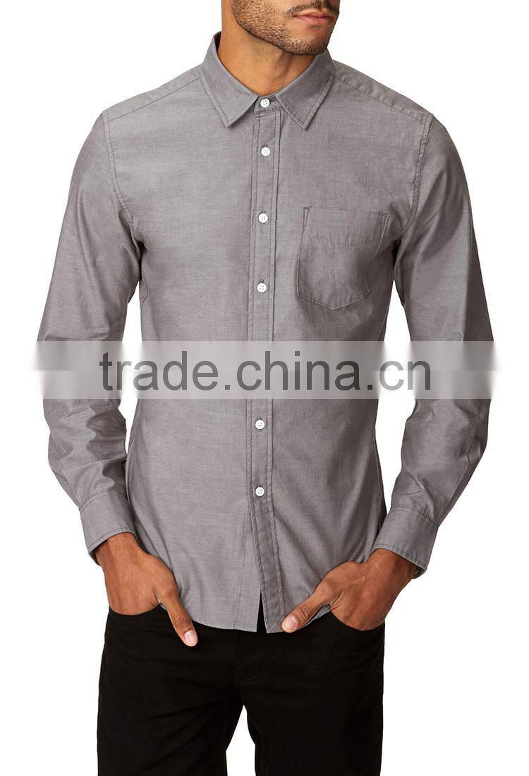 Fashion New Mens Pure Colour Luxury Mens Sexy Slim Fit Formal Shirts Tops