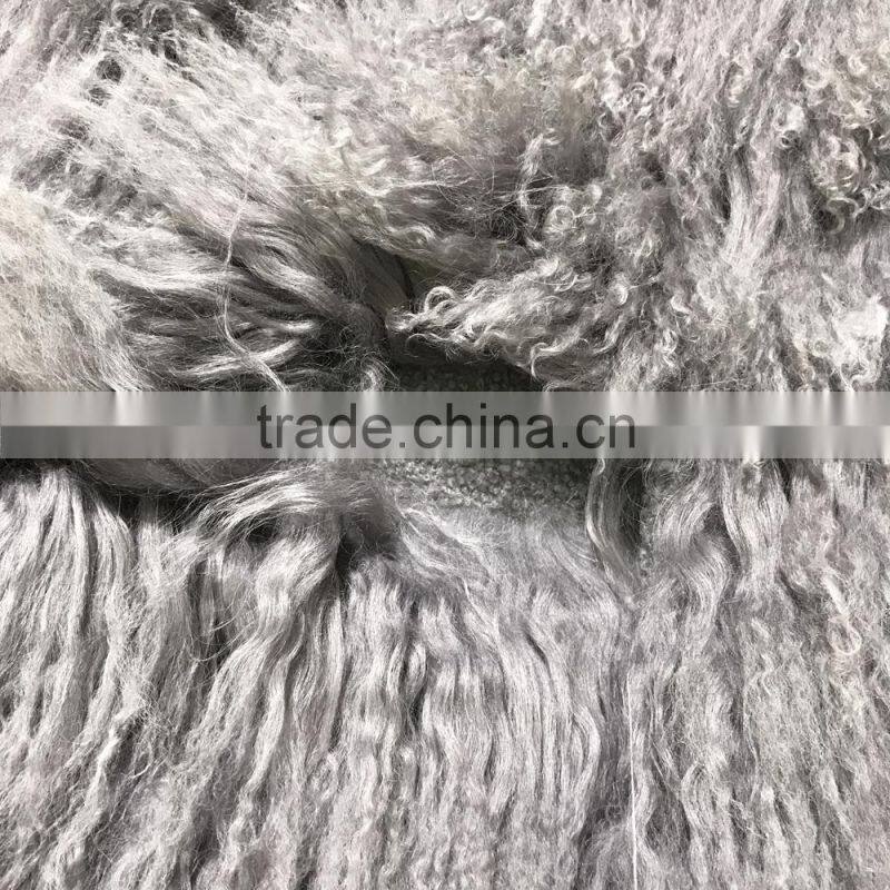 SJ087 2017 New Fashion Model Show Sheep Vest for Women