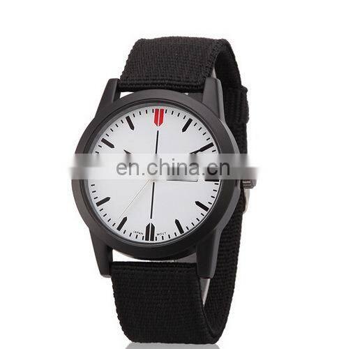 2015 New Fashion Sport Nylon Nato Strap Watch Band Quartz Wrist Watch For Men