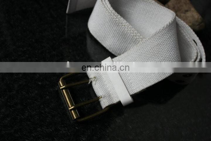 2015 Cheap Polyester Cnavas Fabric Belts Wholesale