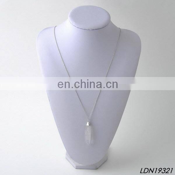 Druzy Stone Necklace Crystal Necklace