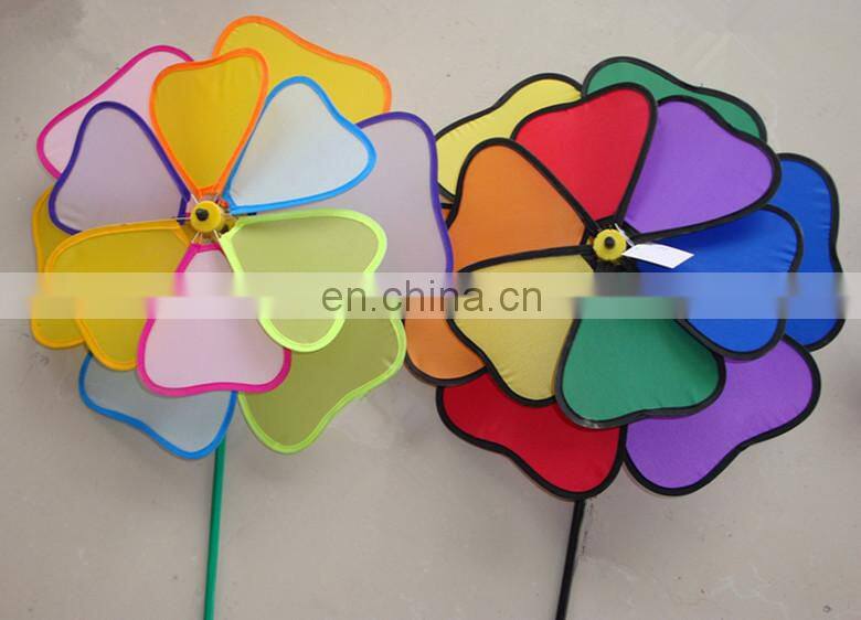 High quality best price toy windmills decorative windmill flower wind spinners
