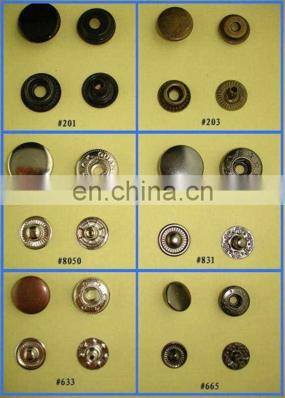 VT2 garment snap button press button