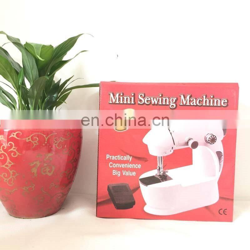Mini 2-Speed manual Sewing Machine with Foot Pedal, Purple