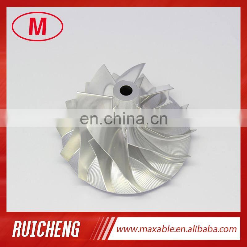 S300 7+7 blades 64.50/88.55mm turbo Billet/milling/aluminum 2618 compressor wheel for 2008-2010 Powerstroke Compound turbo
