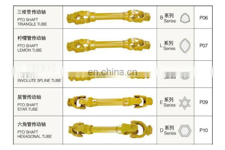 Tractor Parts Pto Drive Shaft with Free Wheel
