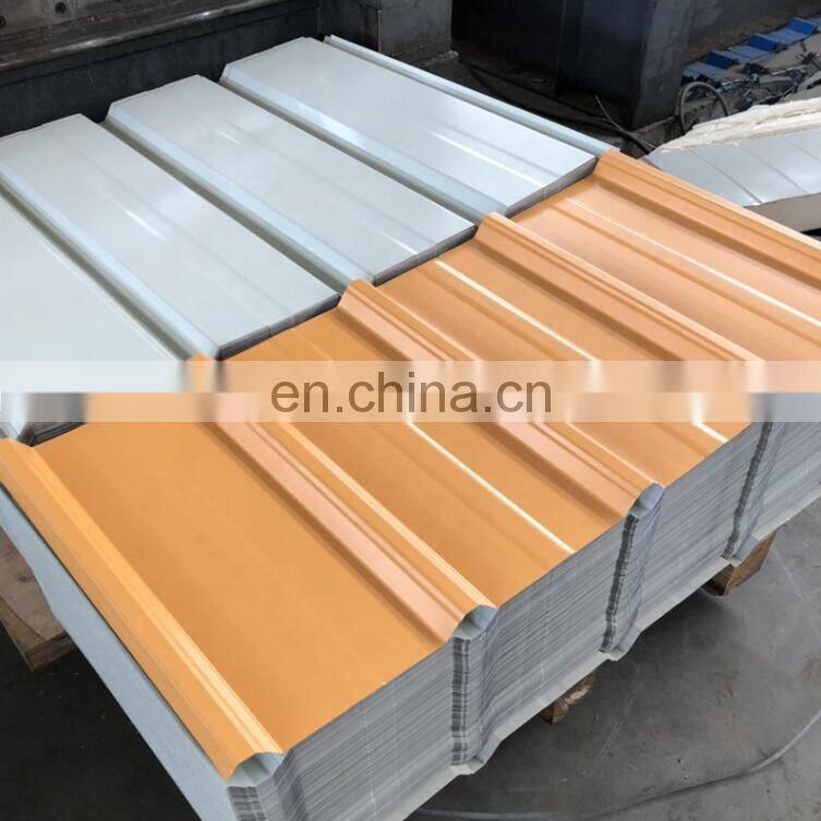 aisi carbon steel corrugated roofing colored sheet