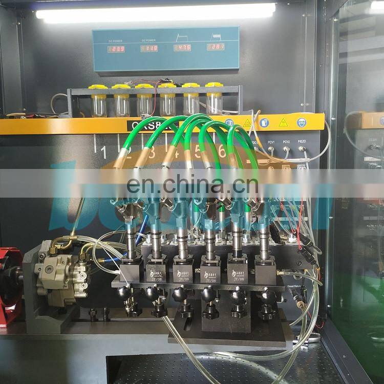 The hot sale CR825 common rail diesel fuel injection pump test bench with HEUI ,EUI EUP CAMBOX and injector coding function