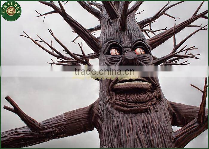 JLAT-VK-001 Creepy Halloween animatronic talking tree